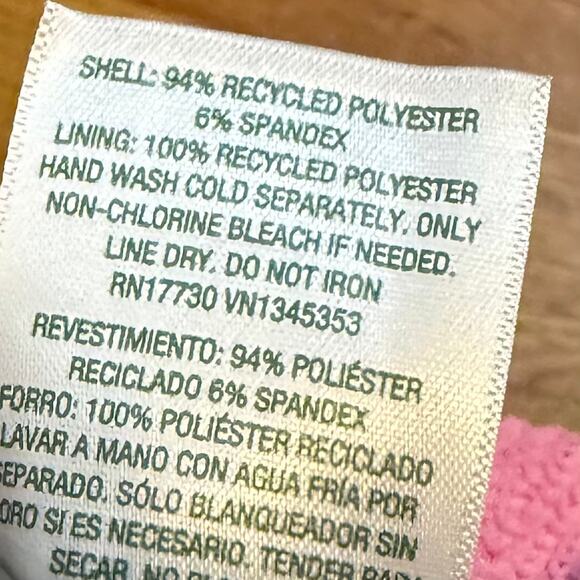 Wild Fable Womens XXS 00 Pink Ribbed Low Rise Cheeky High Leg Swim Bikini Bottom - Picture 8 of 9